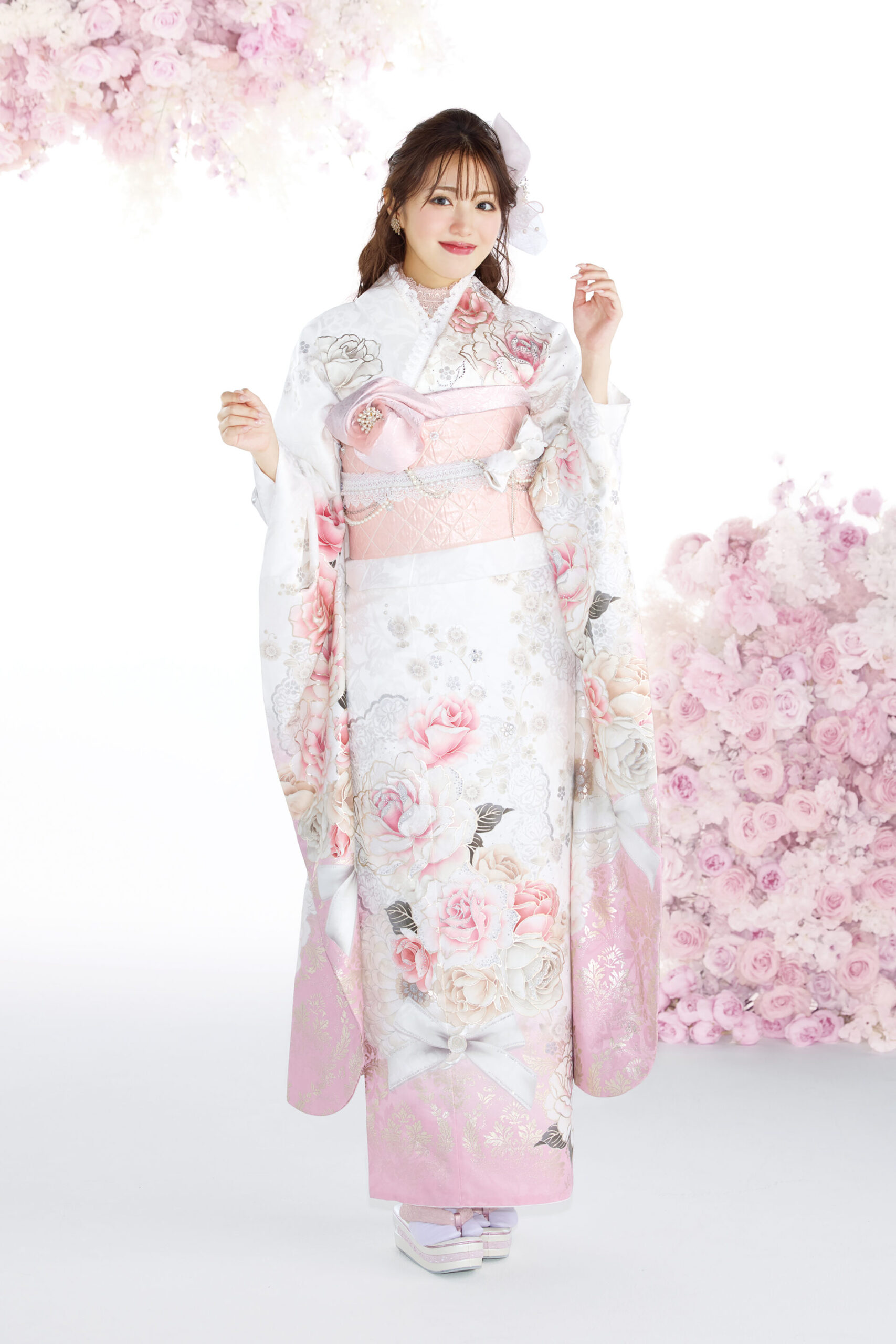 透明感の出る王道淡ピンクの画像